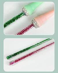 HKM-4452541 Replaceable Silicone Cat Teaser Stick - Eco-Friendly and Bite-Resistant Pet Toy
