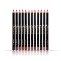 HKM-445267 Matte Lip Liner Pencil Set - 12 Waterproof Colors for Precise Lip Definition