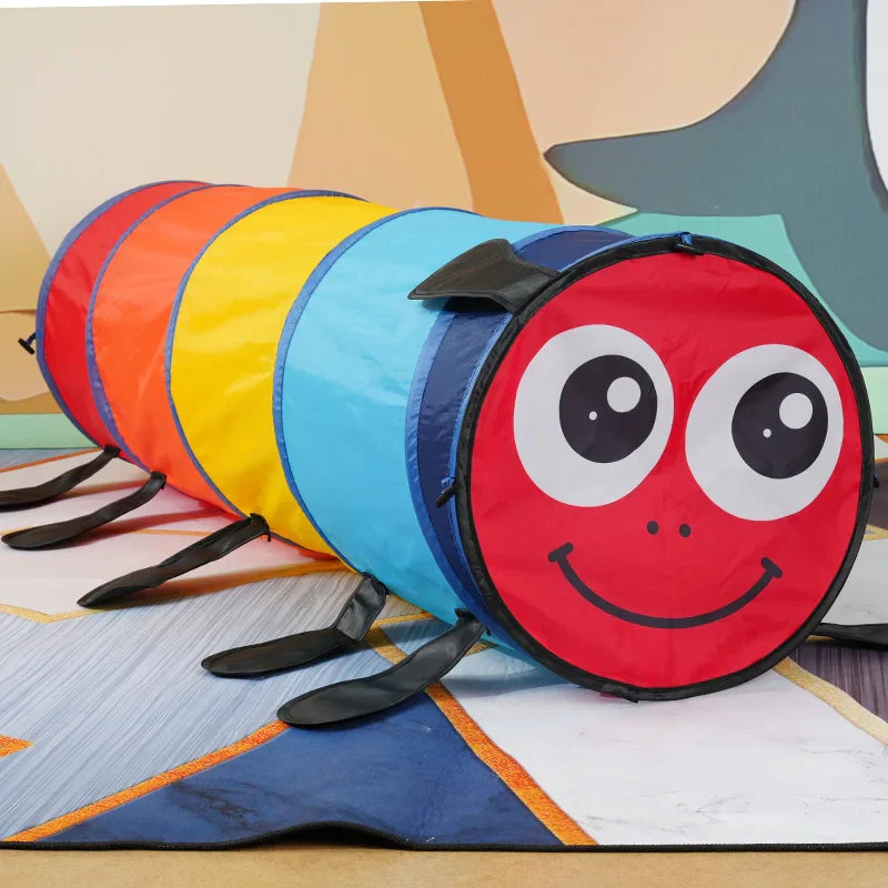 HKM-445331 Children's Outdoor Play Tent and Ball Pool with Tunnel for Garden Adventures