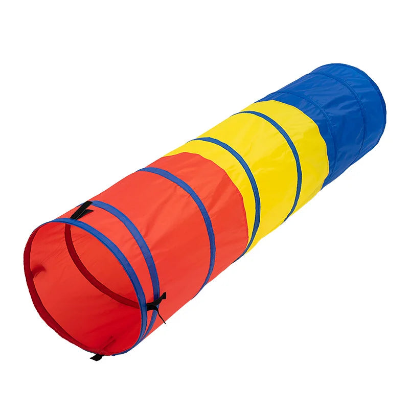 HKM-445331 Children's Outdoor Play Tent and Ball Pool with Tunnel for Garden Adventures