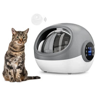 HKM-445651 Smart Automatic Cat Feeder with Microchip and Collar Sensor for Wet and Dry Food Dispenser