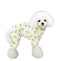 HKM-4456765 Cotton Pet Pajamas in Five Fun Colors for Comfortable Home Wear