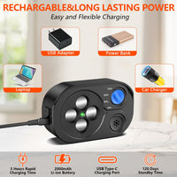 HKM-4457149 Ultrasonic Bark Control & Dog Training Device with Waterproof Design