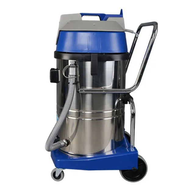 HKM-445779 High-Power 3000W Industrial Wet/Dry Vacuum Cleaner for Efficient Factory, Car, and Hotel Cleaning - Available in 60L, 70L, 80L, 90L Sizes