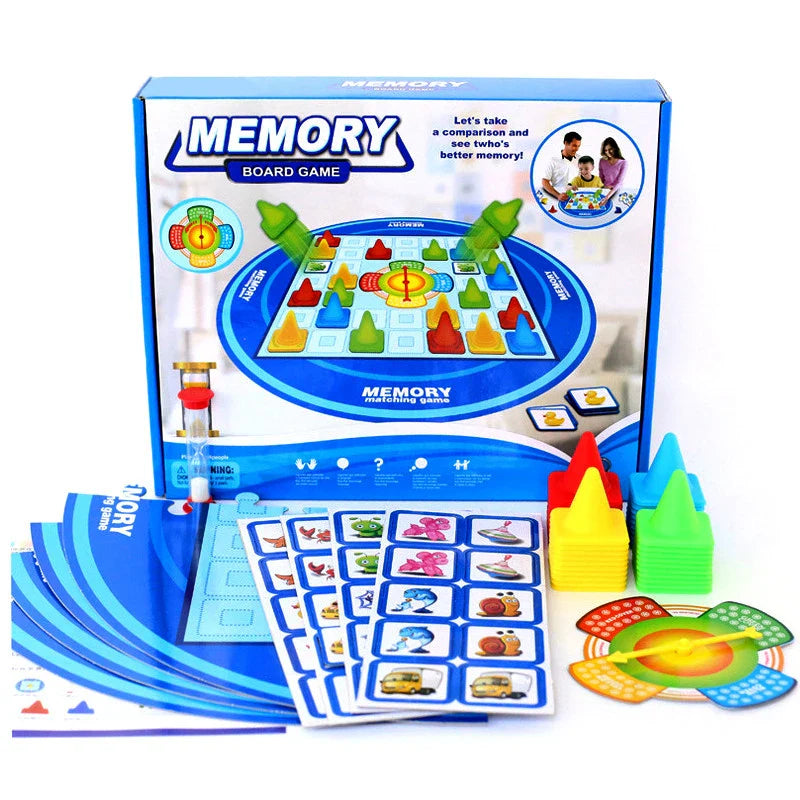 HKM-445779 Interactive Memory Board Game for Family Fun - Parent-Child Memory Development Toy