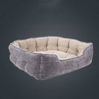 HKM-445843 Bite Resistant Breathable Pet Nest in Army Green, Grey, or Brown, Eco-Friendly Silk Wool, Various Sizes Available