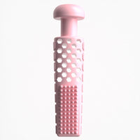 HKM-4460093 Toothpaste-type TPR Stick Pet Toy for Molar Relief in Gentle Blue, Cherry Blossom Powder, Avocado Green, and Purple