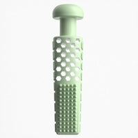 HKM-4460093 Toothpaste-type TPR Stick Pet Toy for Molar Relief in Gentle Blue, Cherry Blossom Powder, Avocado Green, and Purple