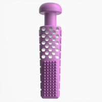 HKM-4460093 Toothpaste-type TPR Stick Pet Toy for Molar Relief in Gentle Blue, Cherry Blossom Powder, Avocado Green, and Purple