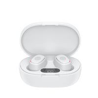 HKM-446227 Mini Bluetooth 5.0 Wireless Headset with Battery Display, Voice Control, and Stereo Sound