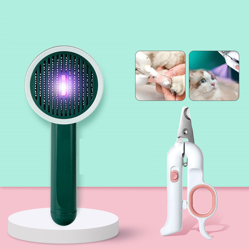 HKM-4463037 UV Sterilization and Comb Pet Cleaner for Fungal Skin Disease Treatment
