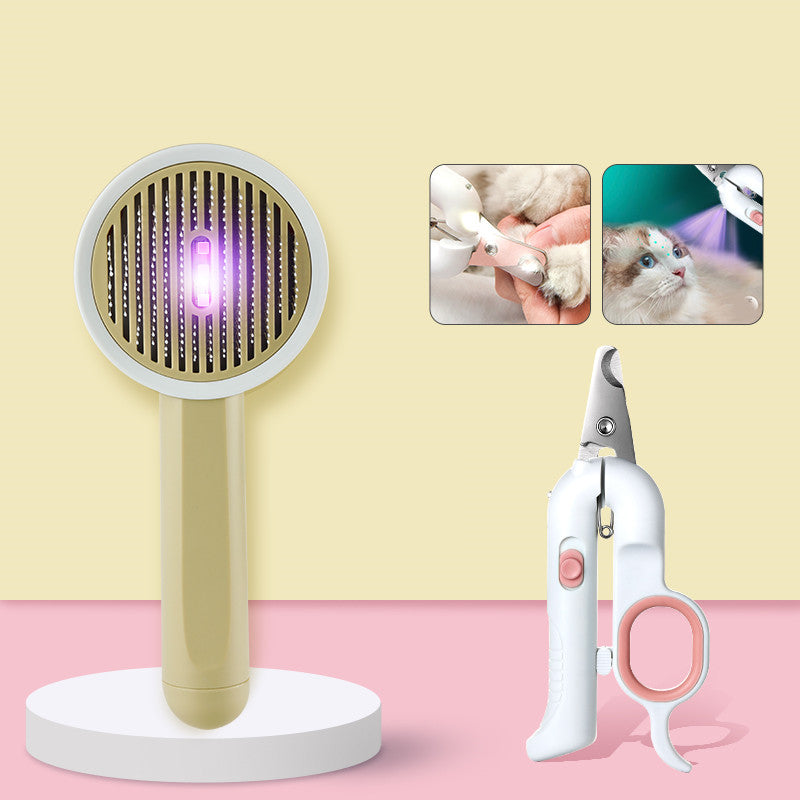 HKM-4463037 UV Sterilization and Comb Pet Cleaner for Fungal Skin Disease Treatment