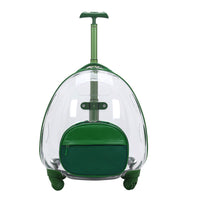 HKM-4463677 Transparent Travel Pet Suitcase for Dogs and Cats, Medium Soft PVC, Capacity 12.50kg