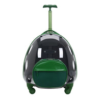 HKM-4463677 Transparent Travel Pet Suitcase for Dogs and Cats, Medium Soft PVC, Capacity 12.50kg