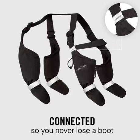 HKM-4464061 Reflective Stripe Anti-Dirty Dog Shoelaces - Waterproof, Non-Slip, Wear-Resistant, Various Sizes Available