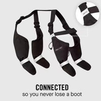 HKM-4464061 Reflective Stripe Anti-Dirty Dog Shoelaces - Waterproof, Non-Slip, Wear-Resistant, Various Sizes Available