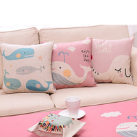 HKM-446419 Cute Cotton and Linen Art Throw Pillow Cushion with Various Animal Designs, Multiple Sizes Available