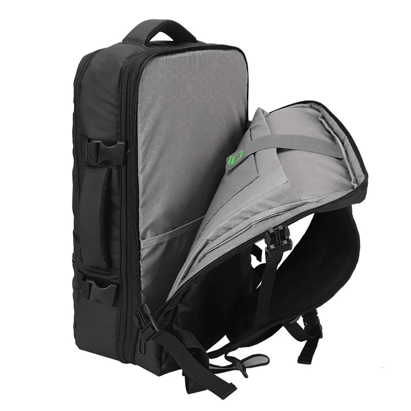 HKM-446419 Large Capacity Laptop Backpack for Men with Multiple Compartments