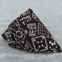 HKM-4464829 Adjustable Twill Cotton Neck Scarf for Dogs and Cats - Stylish and Comfortable Pet Bandana Collar