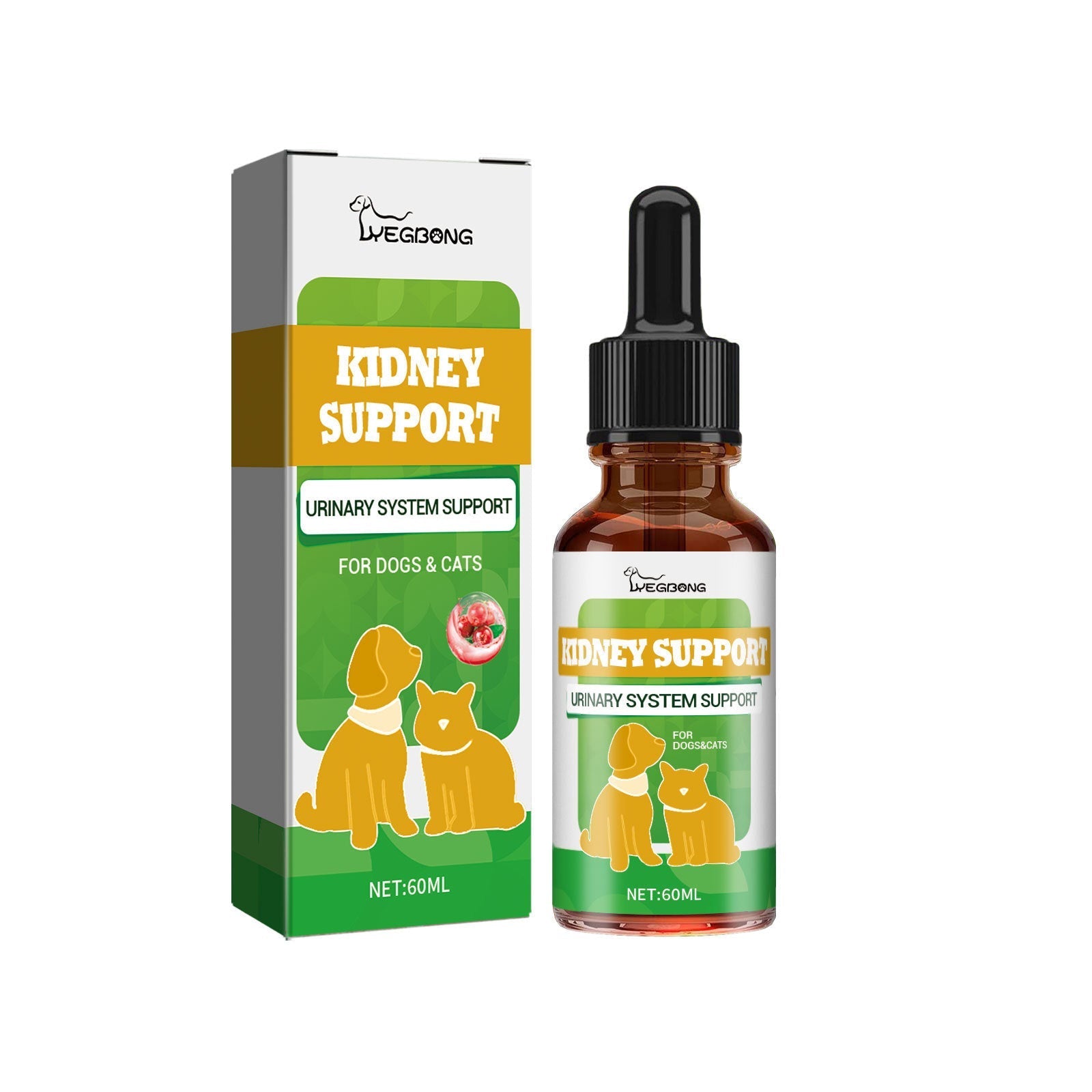 HKM-4465085 Pet Nutrition Supplement for Enhanced Energy and Vitality - 60ml