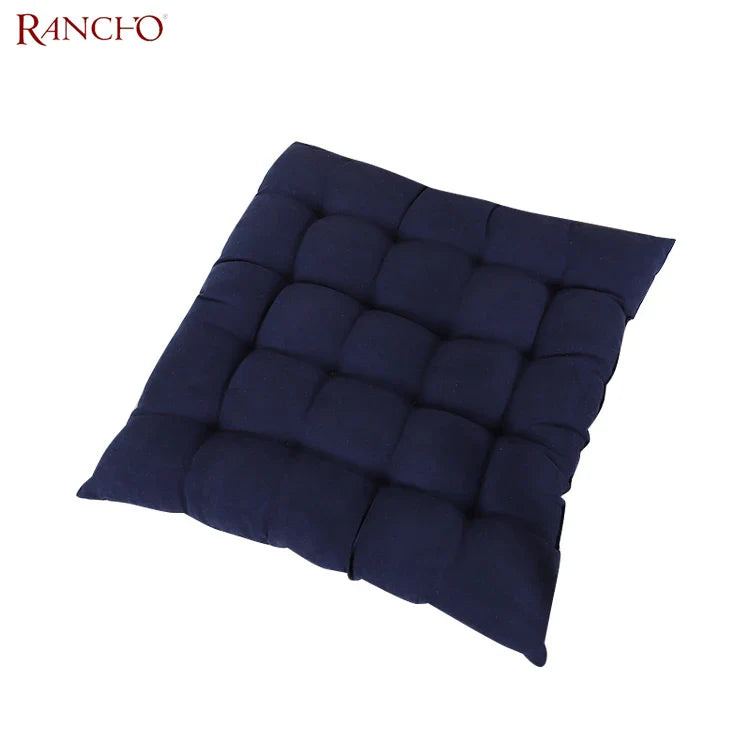 HKM-446547 Square Floor Cushion for Home Office and Outdoor Use - Model LQC003, 100% Polyester Fibre