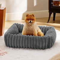 HKM-4467261 Cozy Winter Cat and Dog Bed - Soft Pet Mat with Cushioned Support in Multiple Sizes