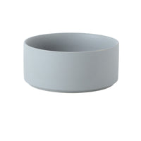 HKM-4467389 Dual Ceramic Cat Bowl Set - Pottery Pet Feeding & Drinking Bowls in Various Colors