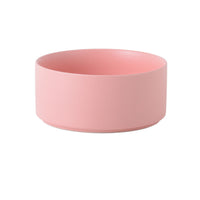 HKM-4467389 Dual Ceramic Cat Bowl Set - Pottery Pet Feeding & Drinking Bowls in Various Colors