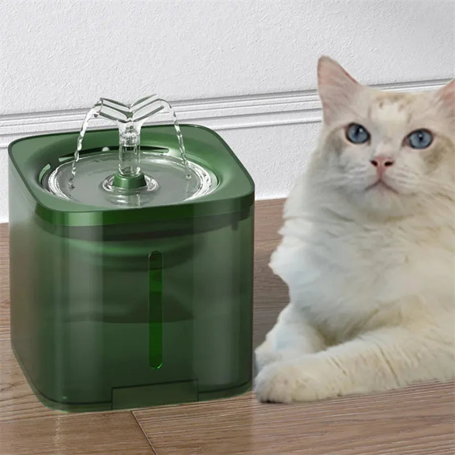 HKM-446803 Smart 2.2L Pet Drinking Fountain with App Control for Cats and Dogs