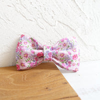 HKM-4469181 Purple Flower Fairy Bow Tie Dog Leash and Collar Set in Various Sizes