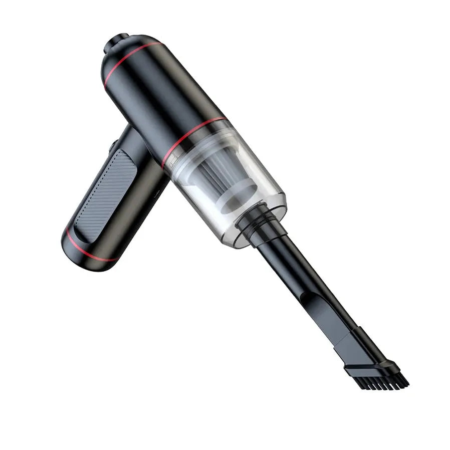 HKM-446931 Portable 2-in-1 Handheld Car Vacuum Cleaner with Blowing and Suction Functions, Wireless and Rechargeable for Home and Office Use
