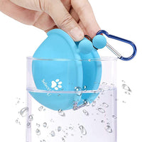 HKM-4470461 Silicone Dog Treat Pouch - Portable Training Snack Bag for Pet Walking and Outdoor Activities