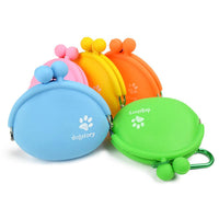 HKM-4470461 Silicone Dog Treat Pouch - Portable Training Snack Bag for Pet Walking and Outdoor Activities