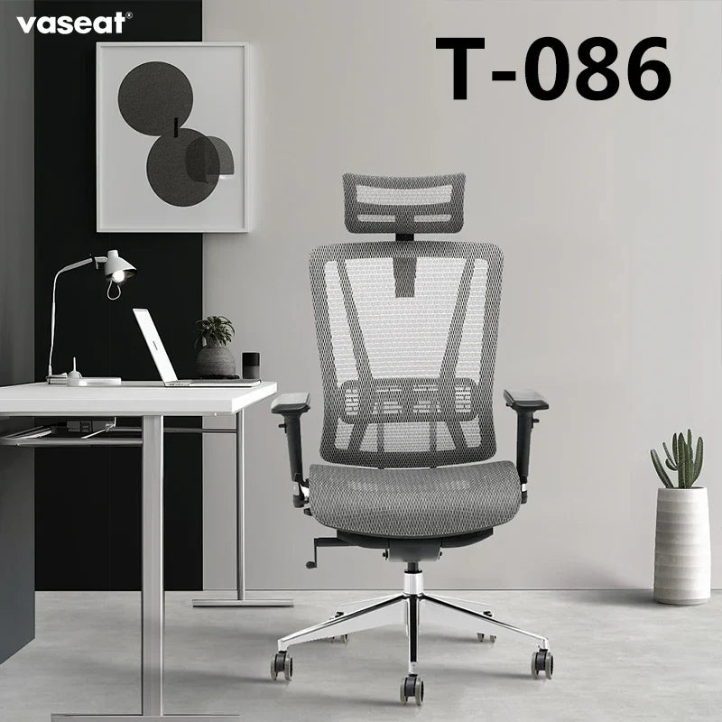 HKM-447059 Ergonomic Mesh Swivel Office Chair with Adjustable Features for Comfort and Support