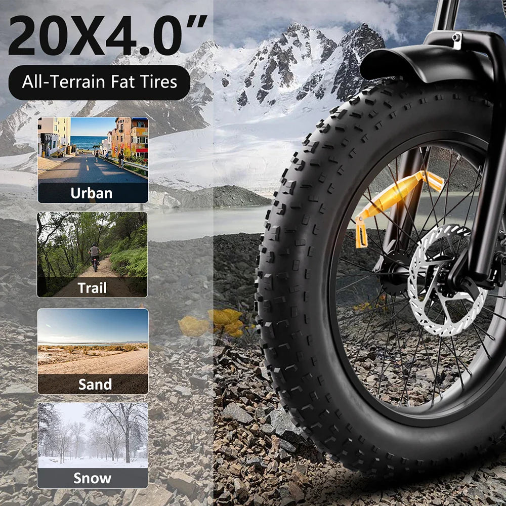 HKM-447123 48V 18AH Electric Cargo Bike - HappyRun Tank G50 City E-bike with Max Speed of 60 km/h