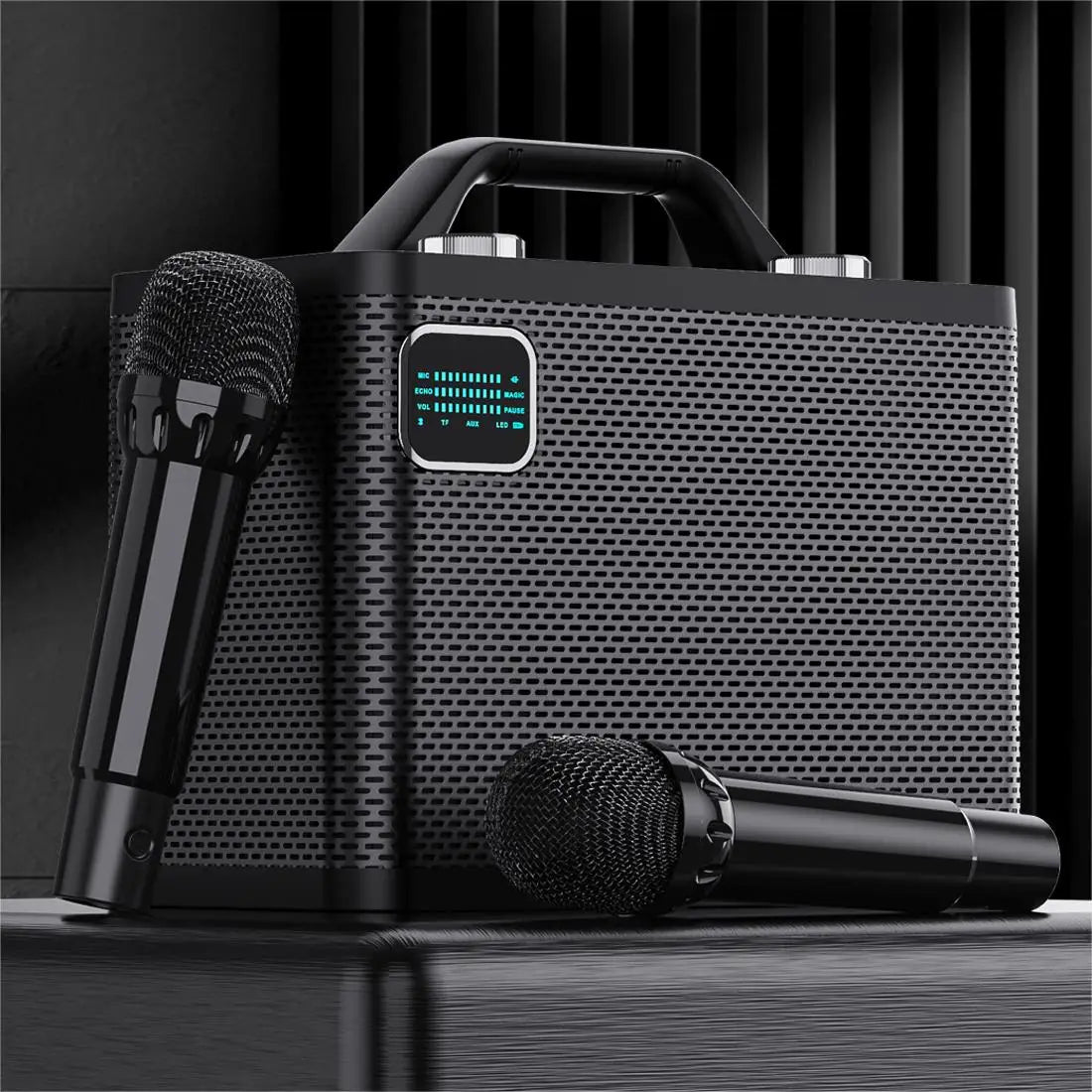 HKM-447187 Portable 80W Wireless Karaoke Speaker for Home Entertainment