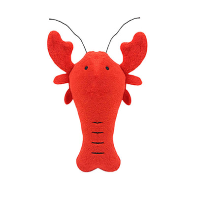 HKM-4472637 Interactive Plush Toy Training Set - Assorted Food Shapes including Mushroom, Banana, Carrot, and Crab