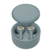 HKM-447379 True Wireless Bluetooth Headset with Heavy Bass, Stereo Sound, and Multi-Point Connection