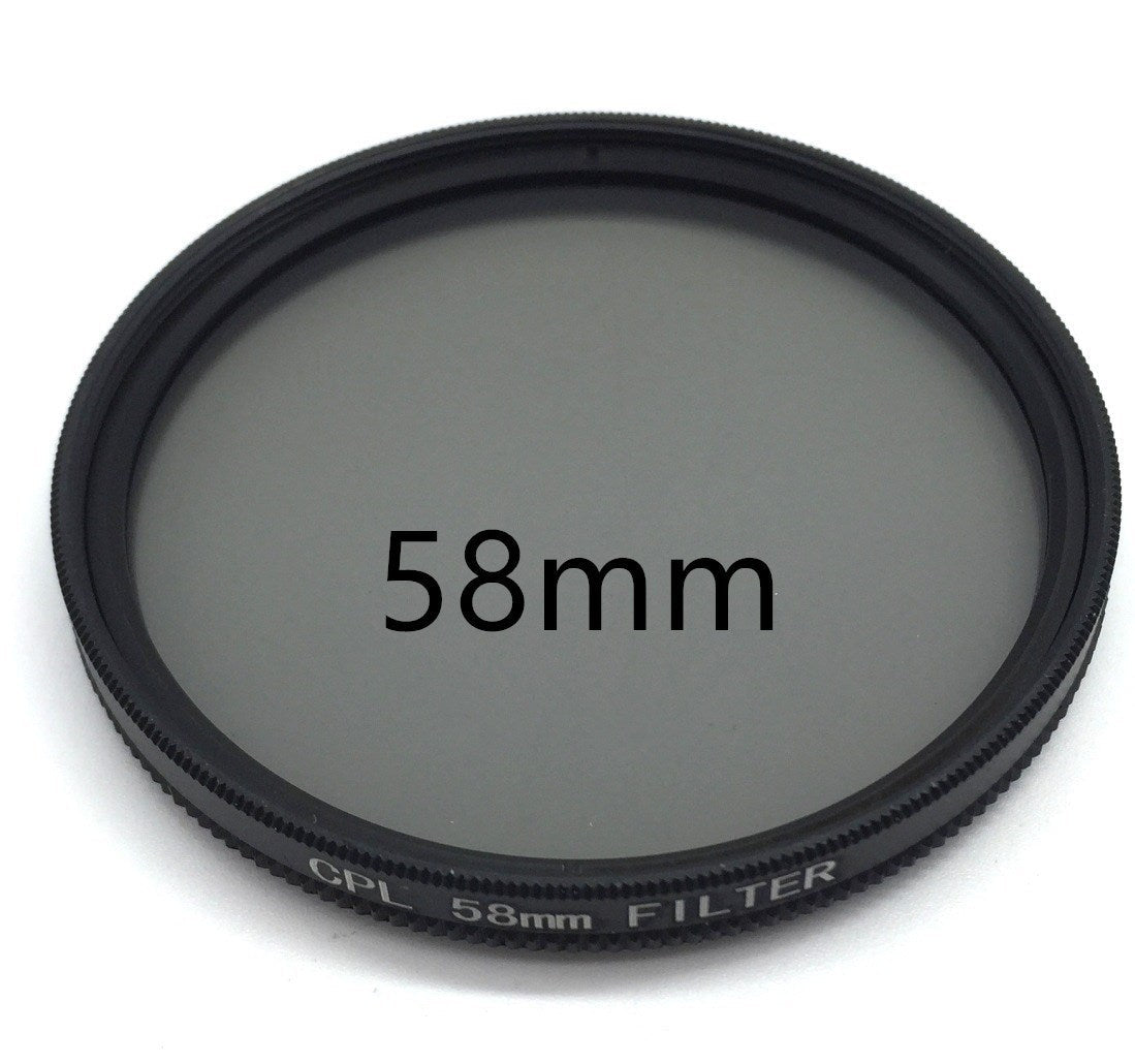 HKM-447571 Circular Polarizer Filter for Photography – Aviation Aluminum Frame with German Optical Glass, 40.5-77mm Caliber