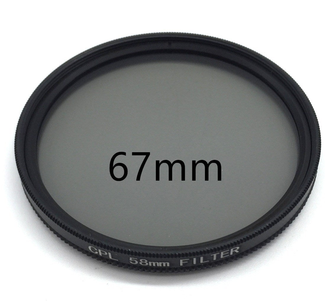 HKM-447571 Circular Polarizer Filter for Photography – Aviation Aluminum Frame with German Optical Glass, 40.5-77mm Caliber