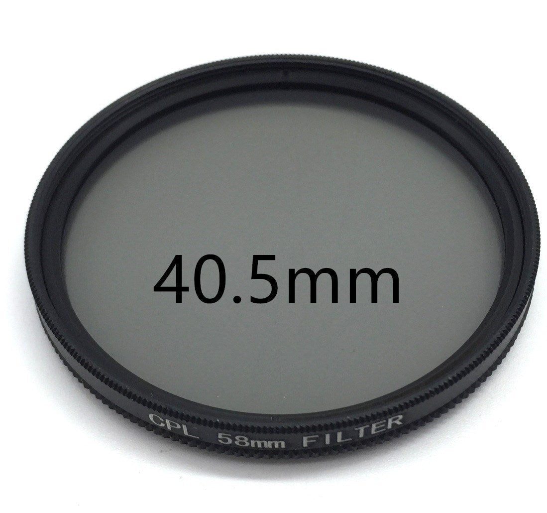HKM-447571 Circular Polarizer Filter for Photography – Aviation Aluminum Frame with German Optical Glass, 40.5-77mm Caliber