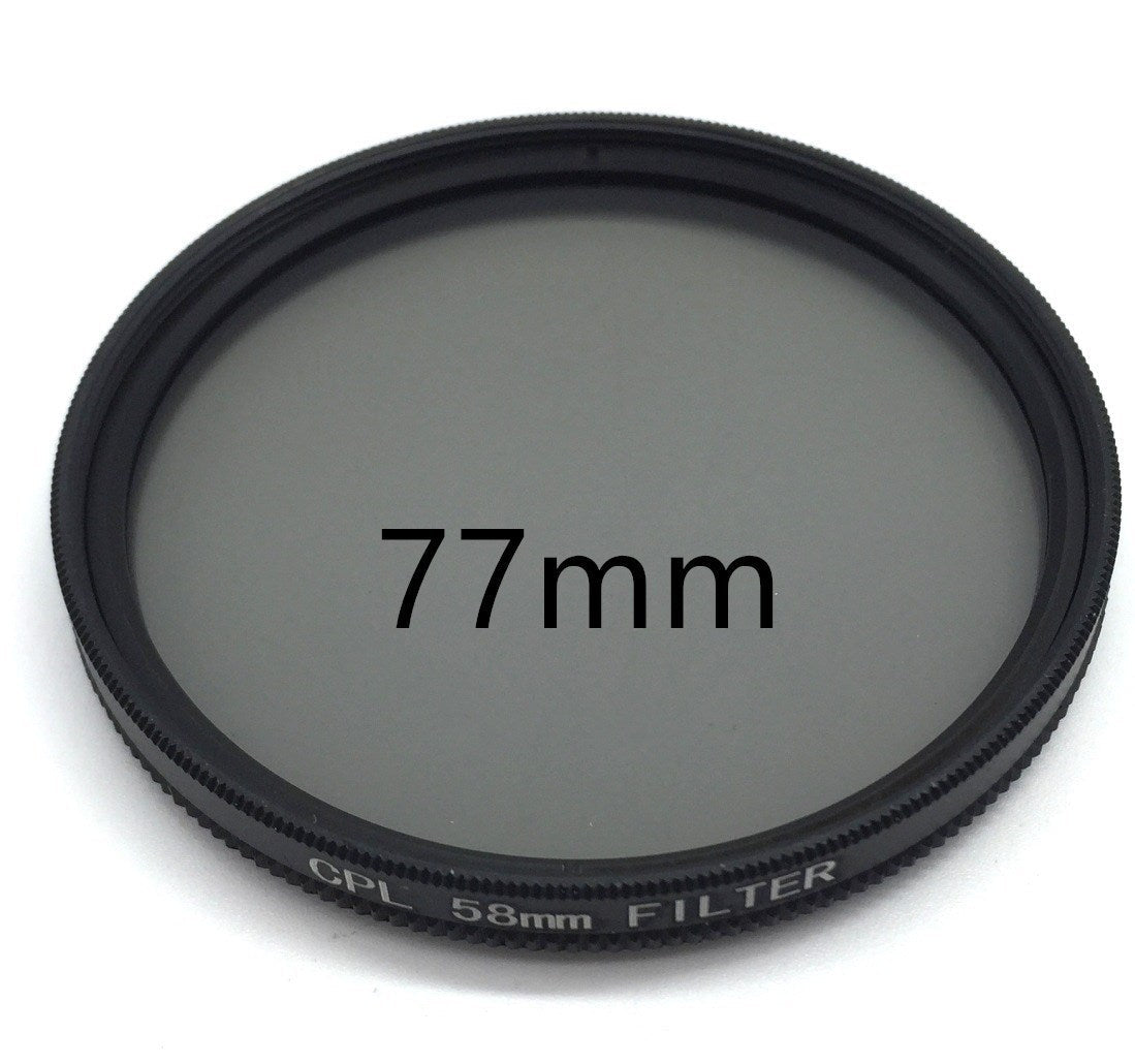 HKM-447571 Circular Polarizer Filter for Photography – Aviation Aluminum Frame with German Optical Glass, 40.5-77mm Caliber