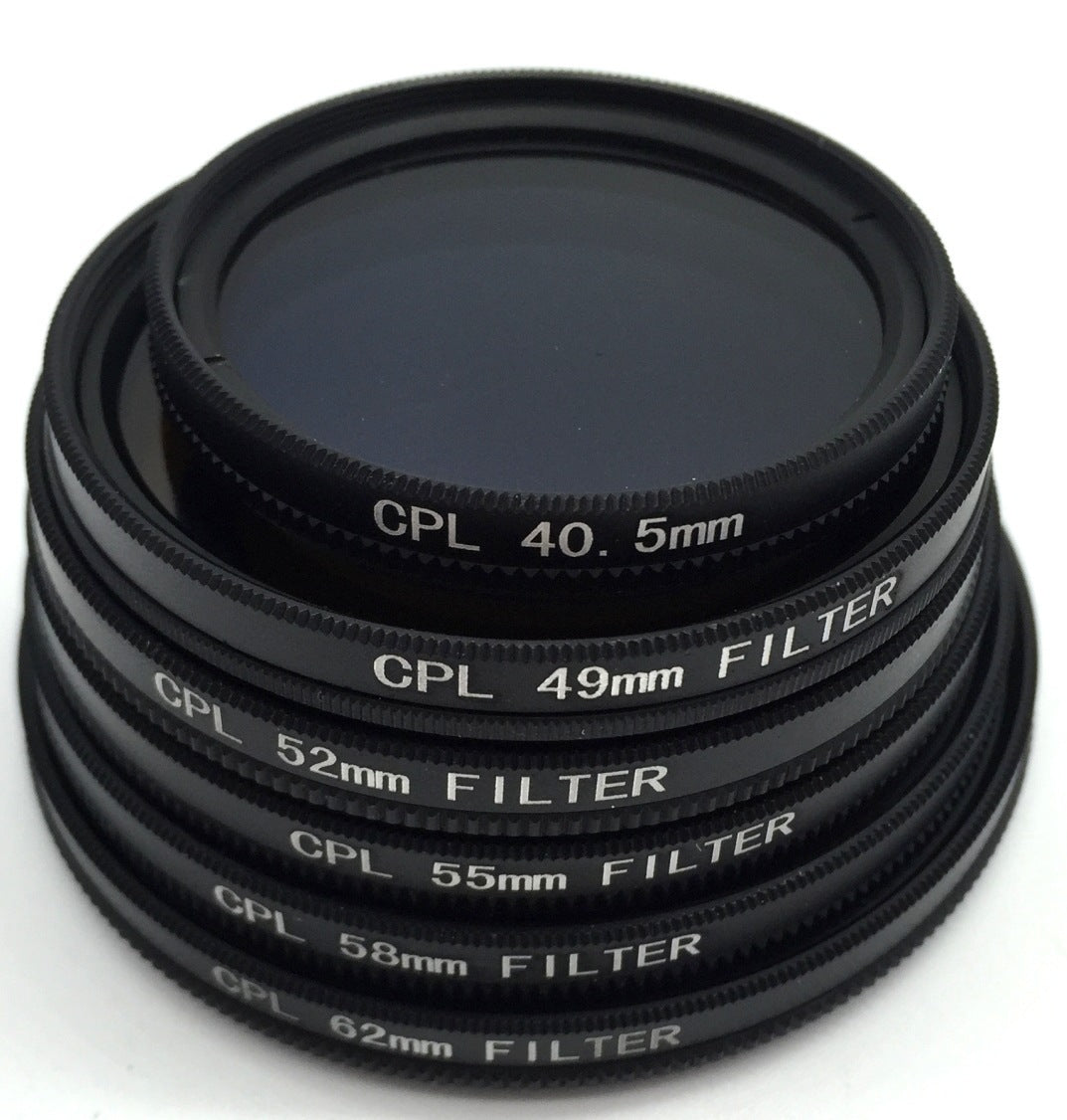 HKM-447571 Circular Polarizer Filter for Photography – Aviation Aluminum Frame with German Optical Glass, 40.5-77mm Caliber