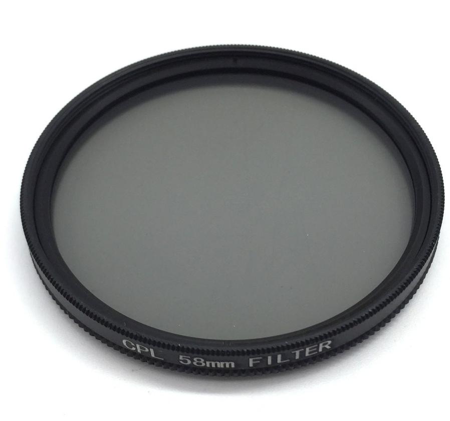 HKM-447571 Circular Polarizer Filter for Photography – Aviation Aluminum Frame with German Optical Glass, 40.5-77mm Caliber