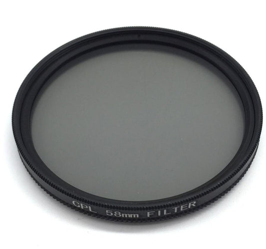HKM-447571 Circular Polarizer Filter for Photography – Aviation Aluminum Frame with German Optical Glass, 40.5-77mm Caliber
