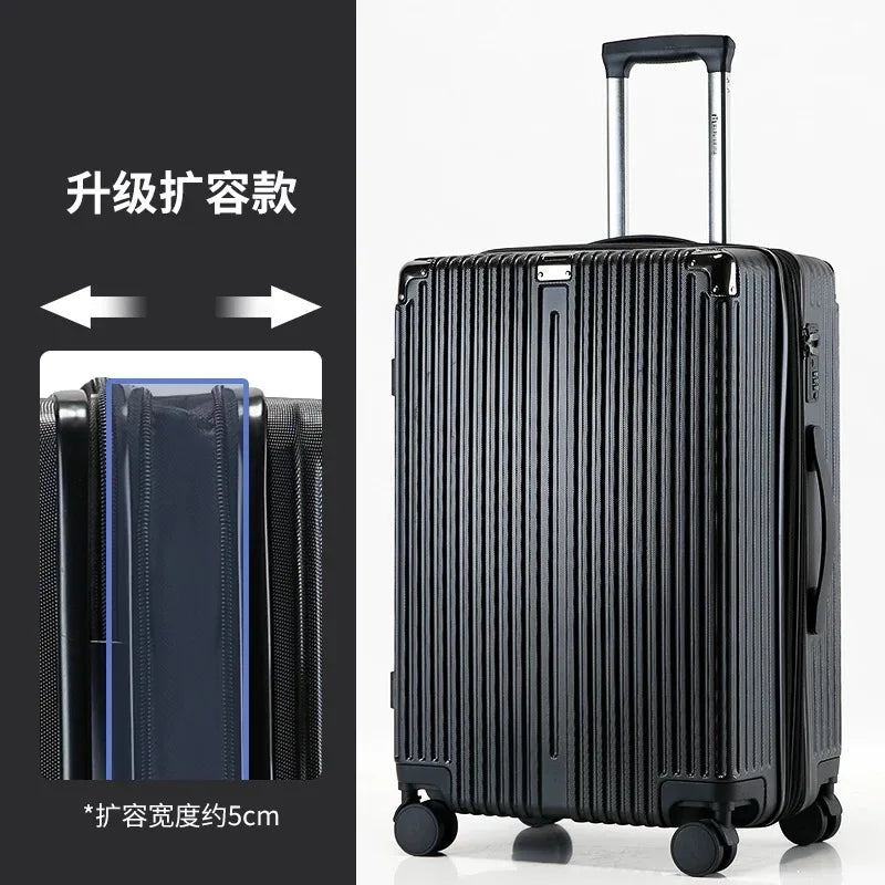 HKM-447571 Three-Piece Spinner Luggage Set with Matching Carry-On Bag