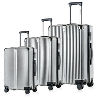 HKM-447571 Three-Piece Spinner Luggage Set with Matching Carry-On Bag