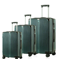 HKM-447571 Three-Piece Spinner Luggage Set with Matching Carry-On Bag