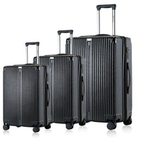 HKM-447571 Three-Piece Spinner Luggage Set with Matching Carry-On Bag