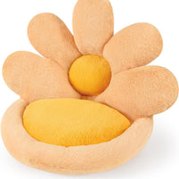 HKM-4476221 Floral-Shaped Nesting Cushion for Comfort and Relaxation - 19 Inch Plush Floor Pillow for Gaming and Office Use